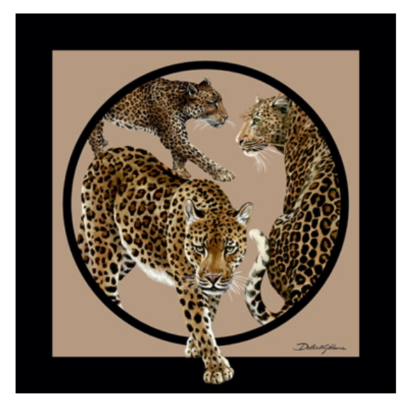 LEOPARD LINEN PLACEMAT AND NAPKIN SET Kitchen & Dinning Room Dolce&Gabbana   