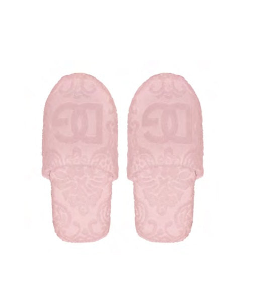 DG LOGO TERRYCLOTH SLIPPERS Bathroom Accessories Dolce&Gabbana   