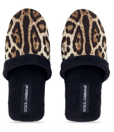 LEOPARD SLIPPERS Bathroom Accessories Dolce&Gabbana   