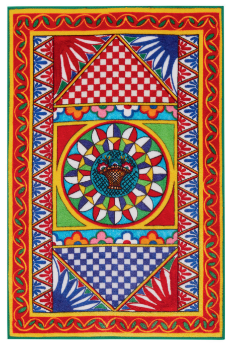 ALL OVER CARRETTO HAND TOWEL Towels Dolce&Gabbana   