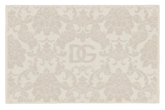 DG LOGO JACQUARD BATH MAT Bathroom Accessories Dolce&Gabbana   
