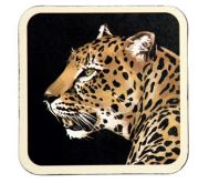 SET OF 36 LEOPARD REVERSIBLE PAPER COASTERS  Dolce&Gabbana   