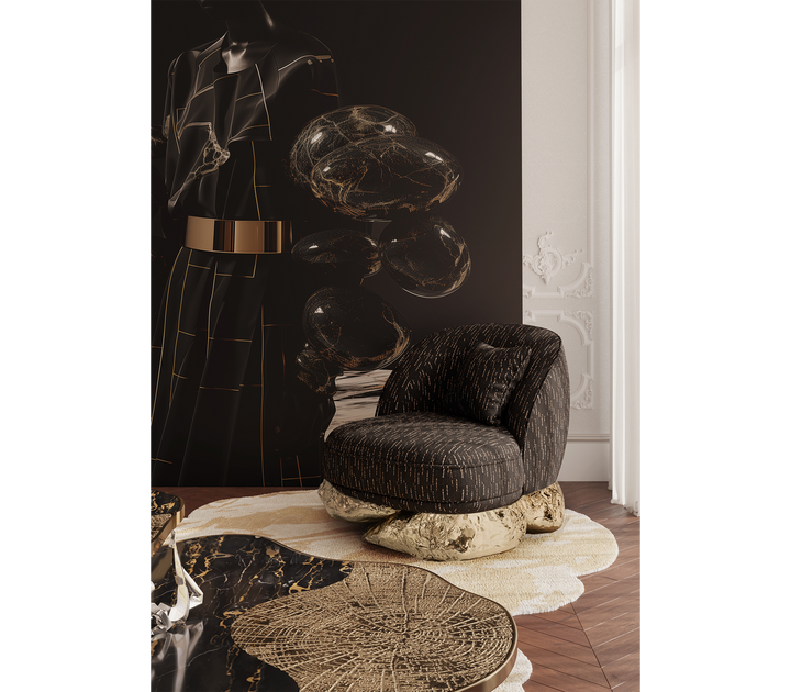 angra black armchair Sofas Boca Do Lobo