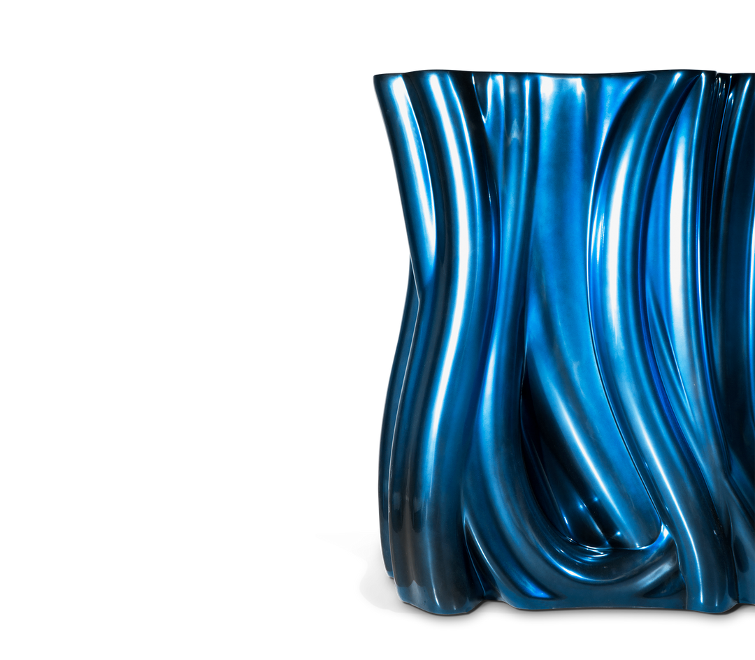 monochrome blue sideboard Consoles Boca Do Lobo