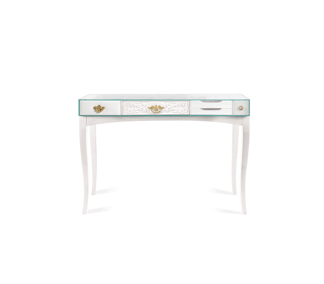 soho black console Consoles Boca Do Lobo White Lacquer