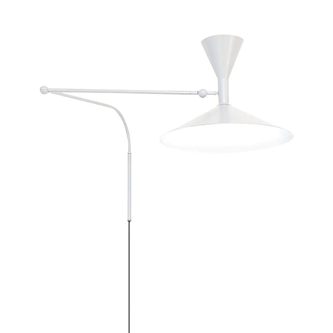 Le Corbusier Lampe de Marseille Wall Sconce Wall Light Fixtures NEMO Whitewash