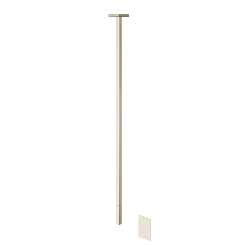 Sensor Taps External part for Ceiling-mounted Electronic mixer with temperature and wa - 20024 Built In Parts GESSI Nickel PVD