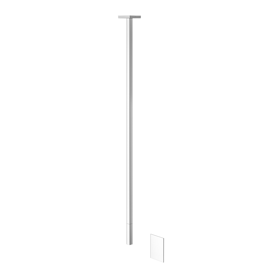 Rettangolo Ceiling Mounted Electronic Mixer - 20026 Bathroom Accessories GESSI Chrome