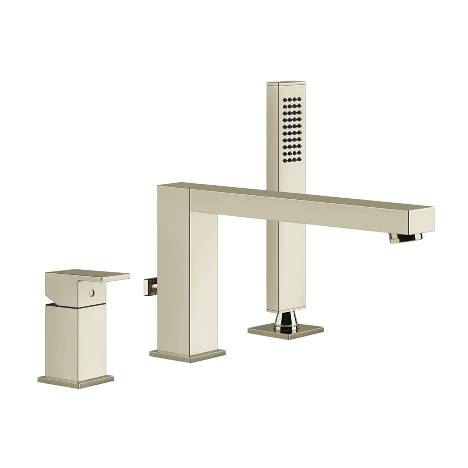 Rettangolo Three Hole Bath Mixer - 20037 Bathroom Accessories GESSI Nickel PVD