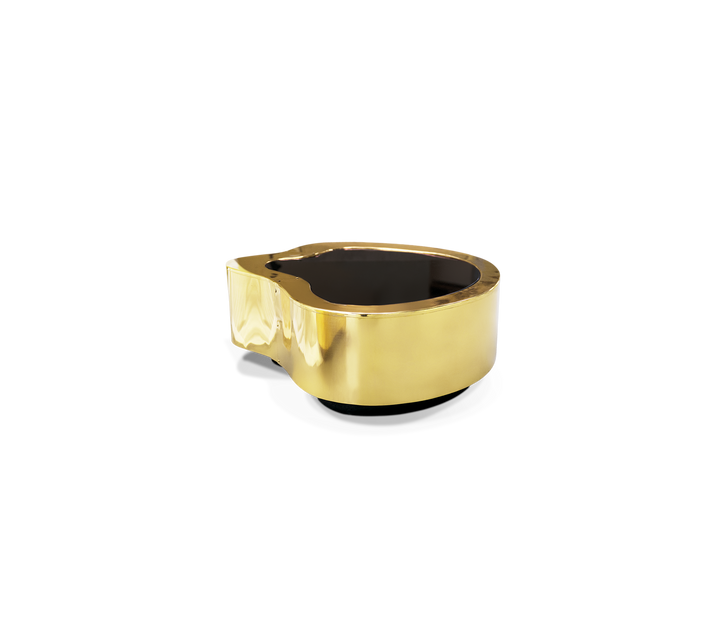 wave polished brass center table Coffee Tables Boca Do Lobo