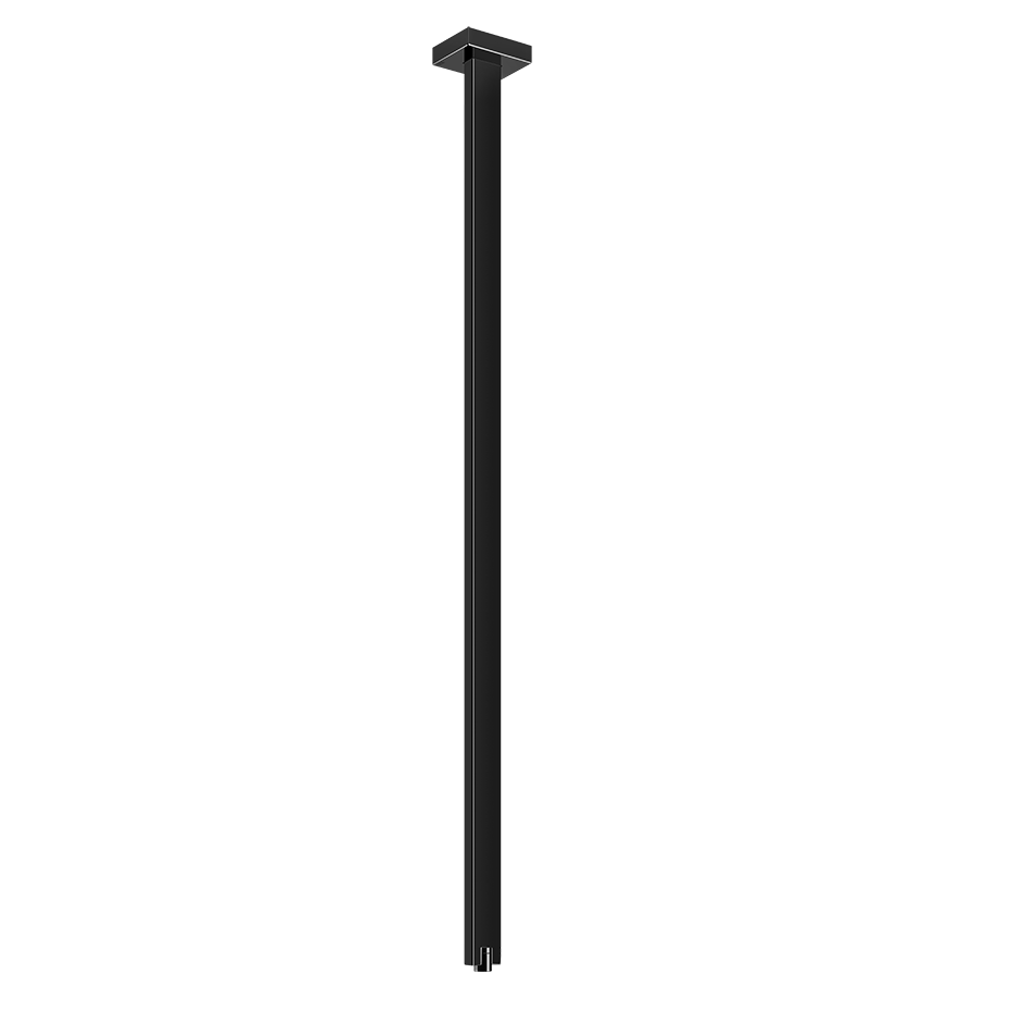 Rettangolo Ceiling Mounted Spout - 20099 Bathroom Accessories GESSI Black Metal PVD