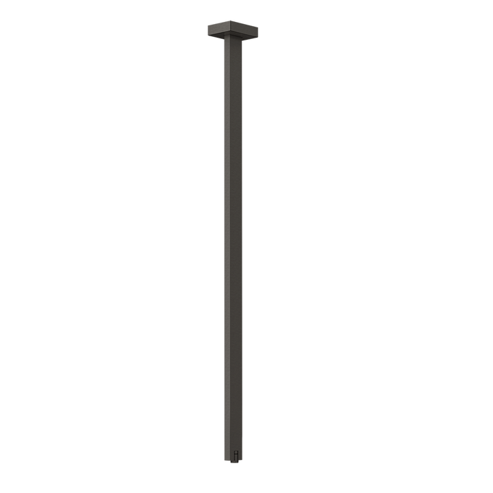 Rettangolo Ceiling Mounted Spout - 20099 Bathroom Accessories GESSI Black Metal Brushed PVD
