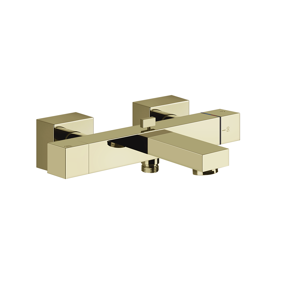 Rettangolo Bath Thermostatic Mixer - 20111 Bathroom Accessories GESSI Brass PVD