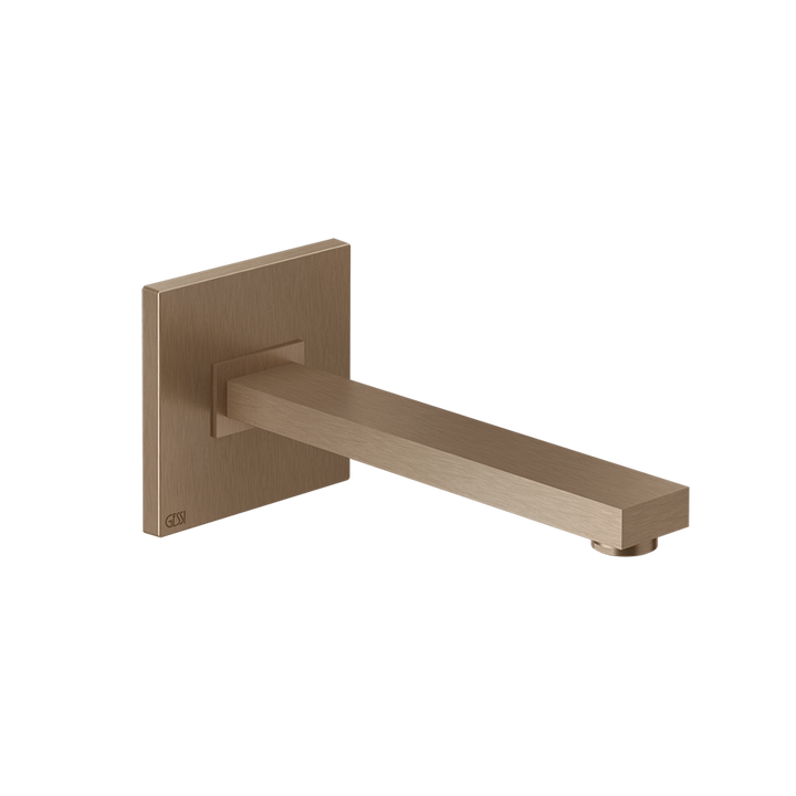 Rettangolo Wall Mounted Spout - 20114 Bathroom Accessories GESSI Copper Brushed PVD