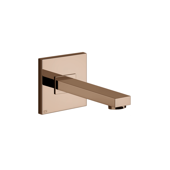 Rettangolo Wall Mounted Spout - 20118 Bathroom Accessories GESSI Copper PVD