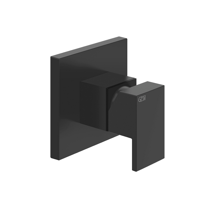Rettangolo Parts Mixer - 20119 Bathroom Accessories GESSI Matte Black