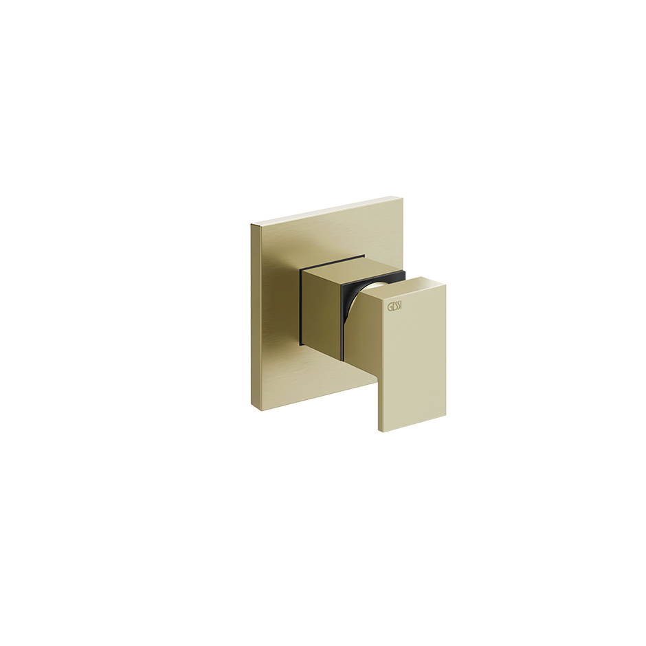 Rettangolo Parts Mixer - 20119 Bathroom Accessories GESSI Brass Brushed PVD