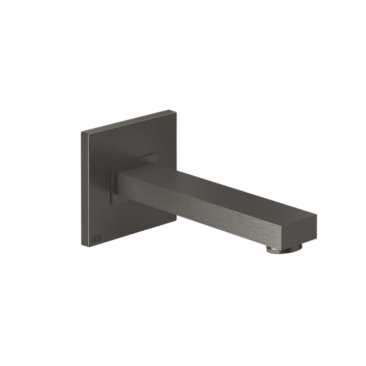 Rettangolo Bath Spout - 20120 Bathroom Accessories GESSI Black Metal Brushed PVD