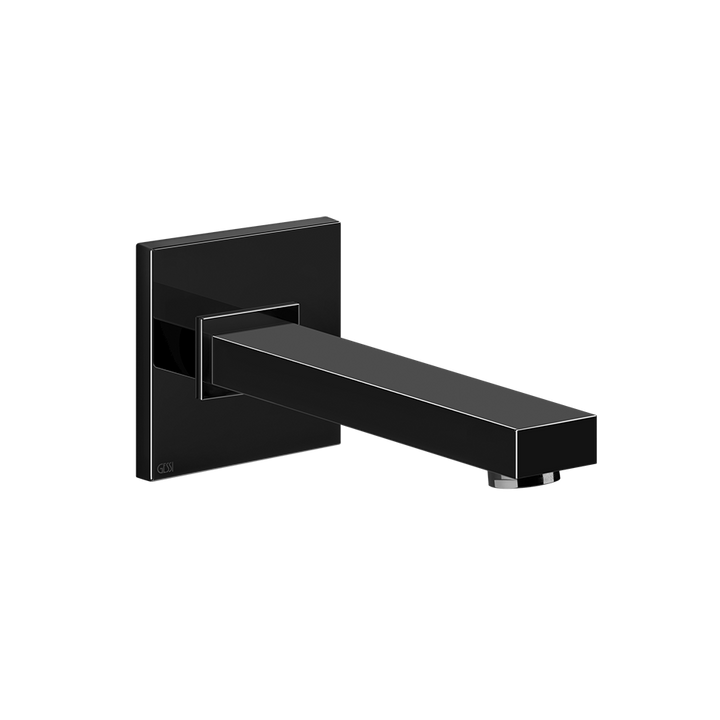 Rettangolo Bath Spout - 20121 Bathroom Accessories GESSI Black Metal PVD