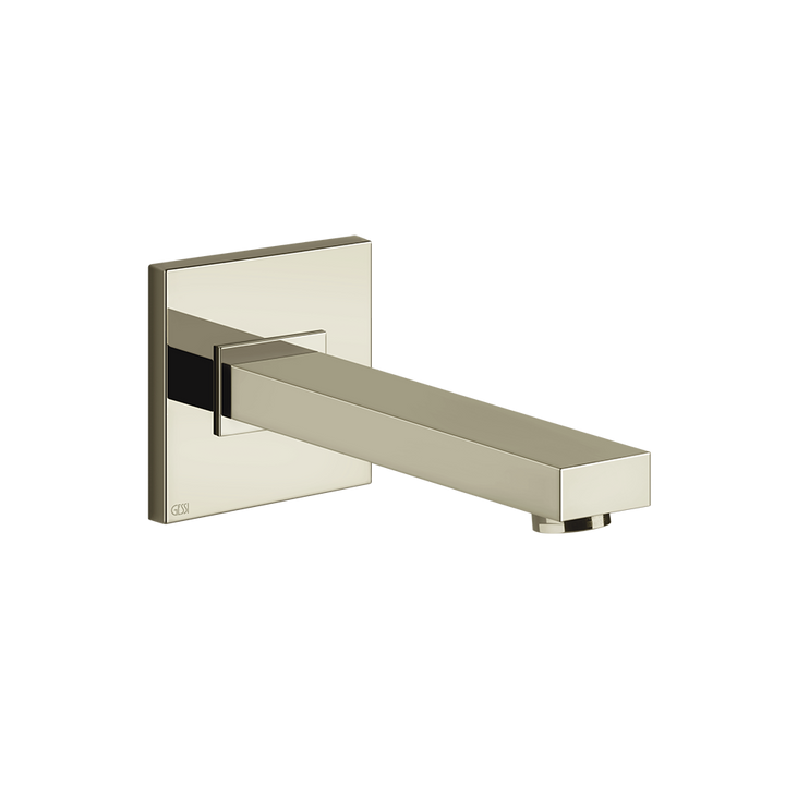 Rettangolo Bath Spout - 20121 Bathroom Accessories GESSI Nickel PVD