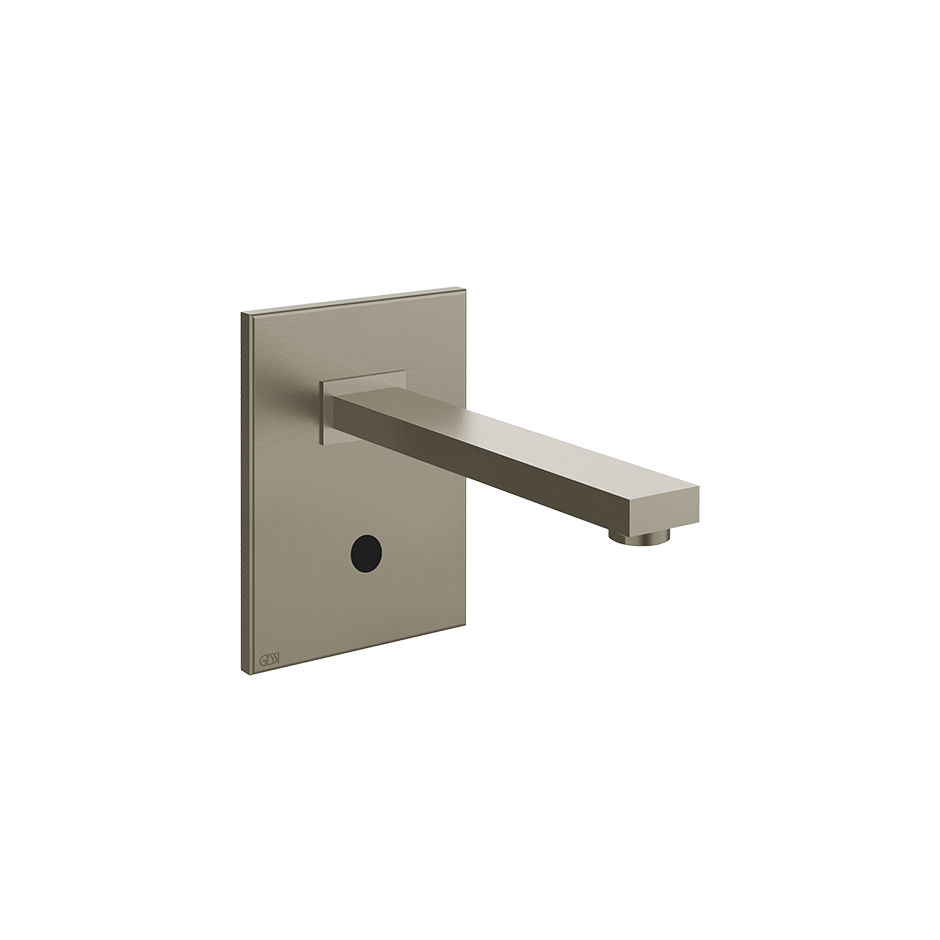 Rettangolo Electronic Mixer - 20130 Bathroom Accessories GESSI Finox Brushed Nickel