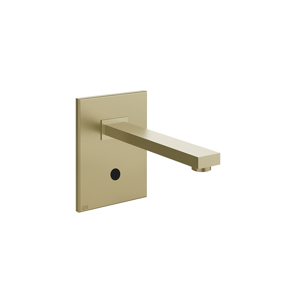 Rettangolo Electronic Mixer - 20130 Bathroom Accessories GESSI Brass Brushed PVD