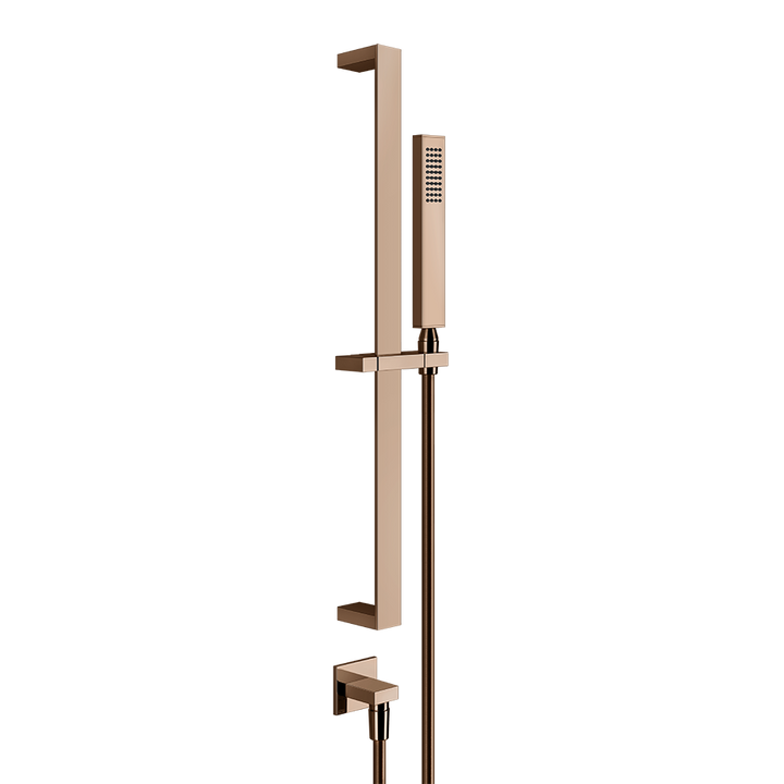 Rettangolo Sliding Rail Handshower - 20142 Showers GESSI Copper PVD