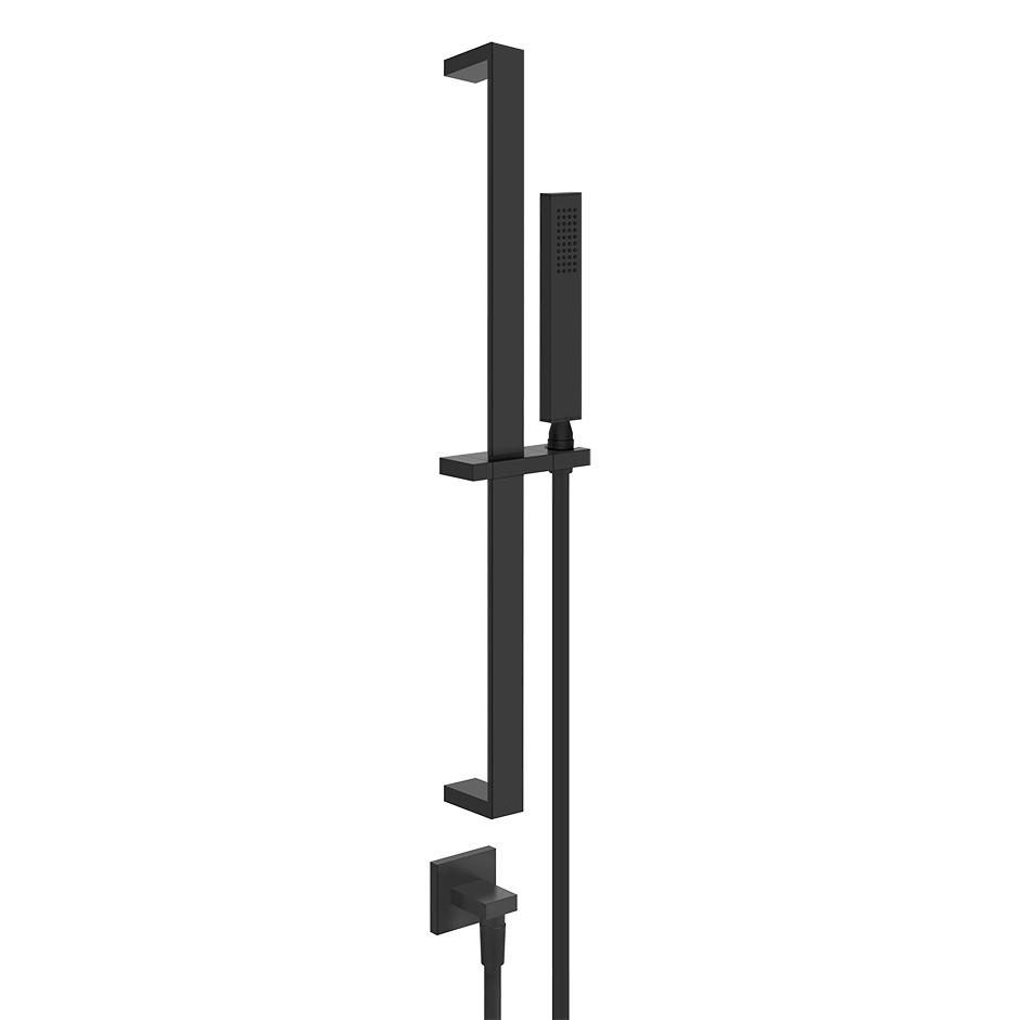 Rettangolo Sliding Rail Handshower - 20142 Showers GESSI Matte Black