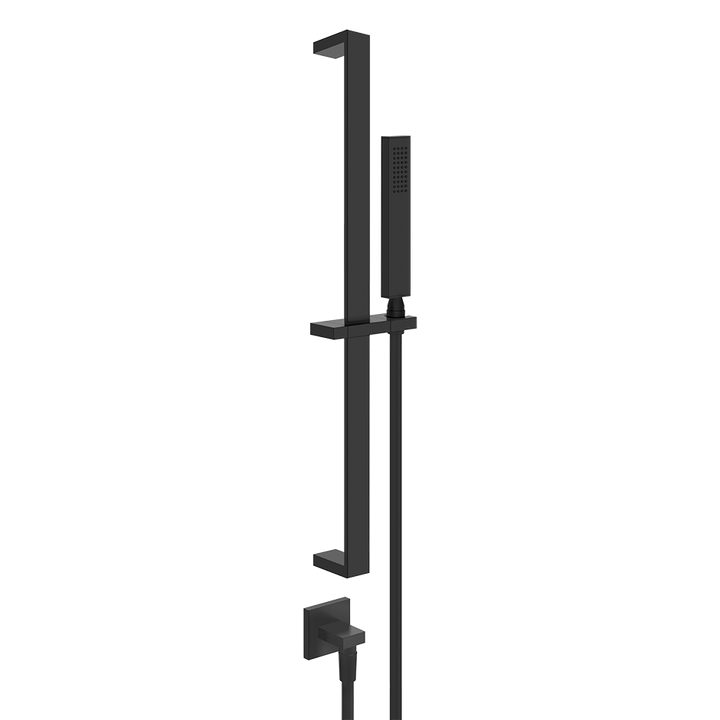 Rettangolo Sliding Rail Handshower - 20142 Showers GESSI Matte Black