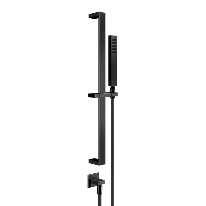Rettangolo Sliding Rail Handshower - 20142 Showers GESSI Black Metal PVD