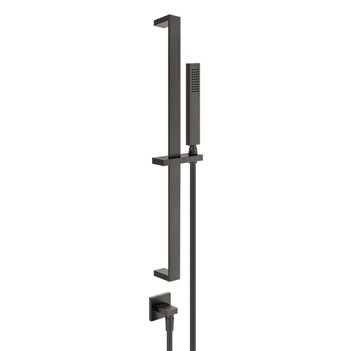 Rettangolo Sliding Rail Handshower - 20142 Showers GESSI Black Metal Brushed PVD
