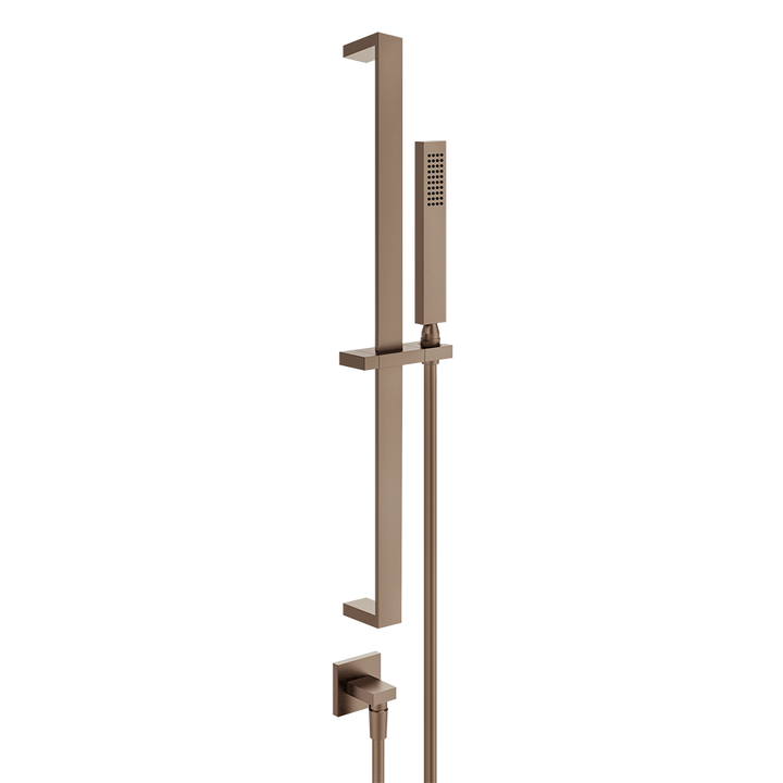 Rettangolo Sliding Rail Handshower - 20142 Showers GESSI Copper Brushed PVD
