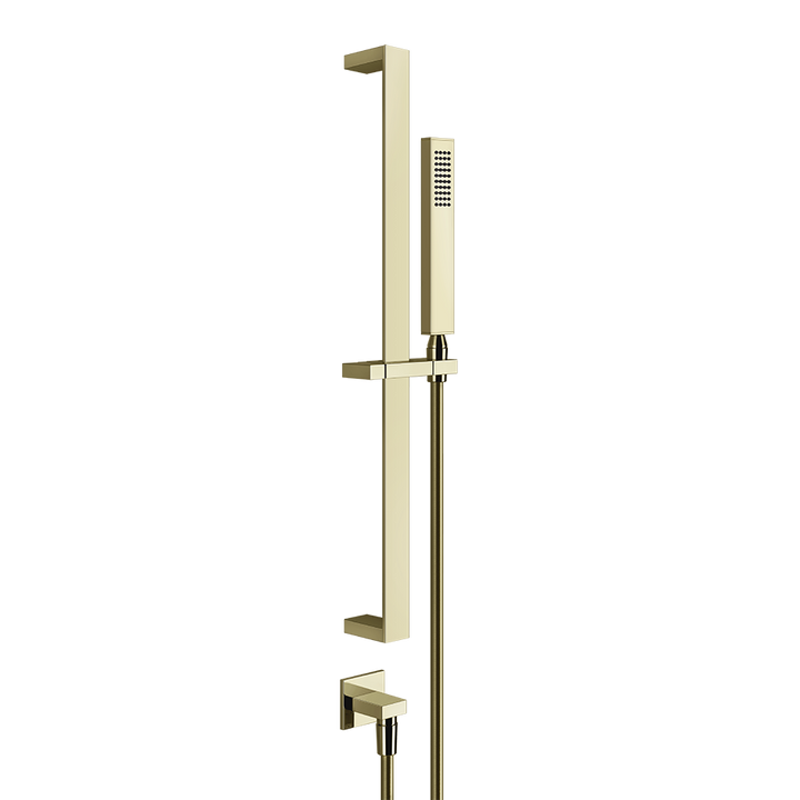 Rettangolo Sliding Rail Handshower - 20142 Showers GESSI Brass PVD