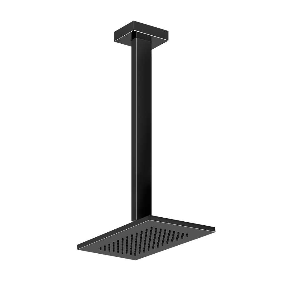 Rettangolo Showerhead - 20150 Showers GESSI Black Metal PVD