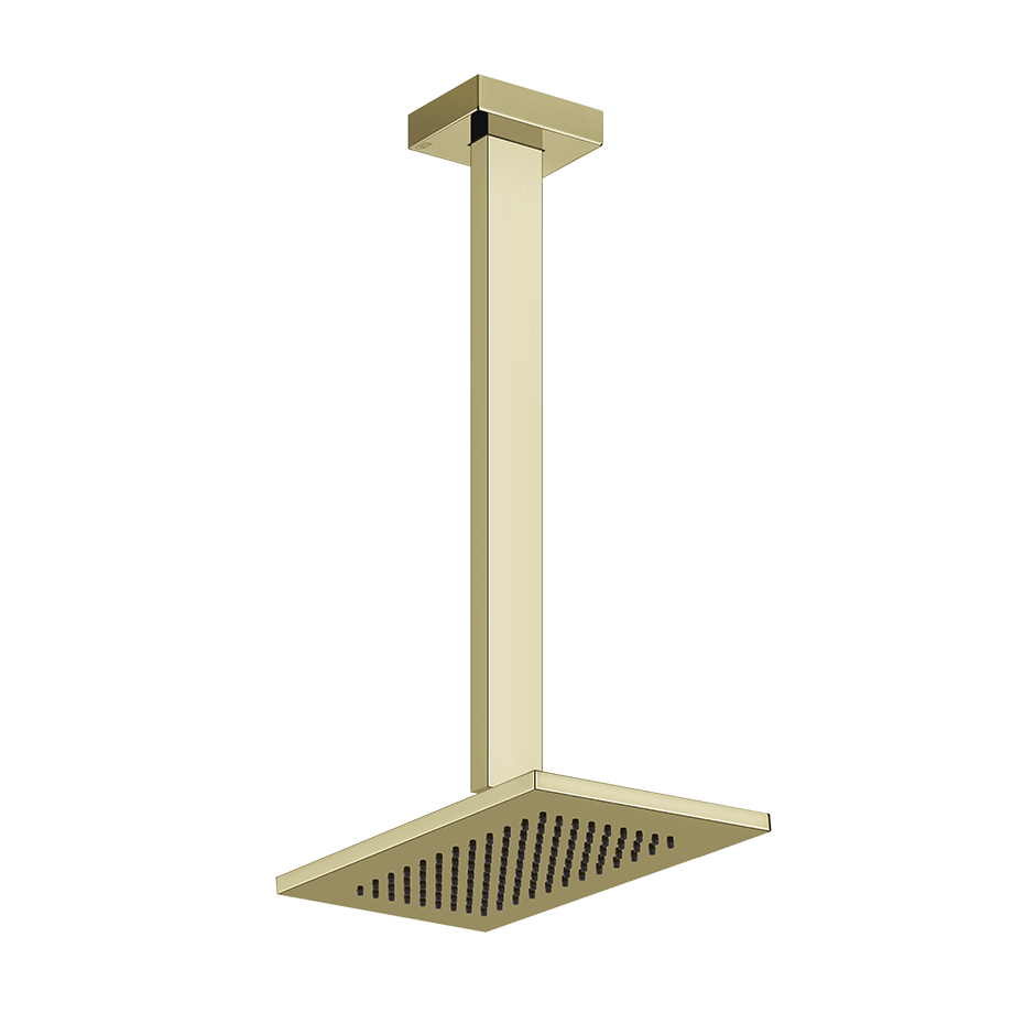 Rettangolo Showerhead - 20150 Showers GESSI Brass PVD