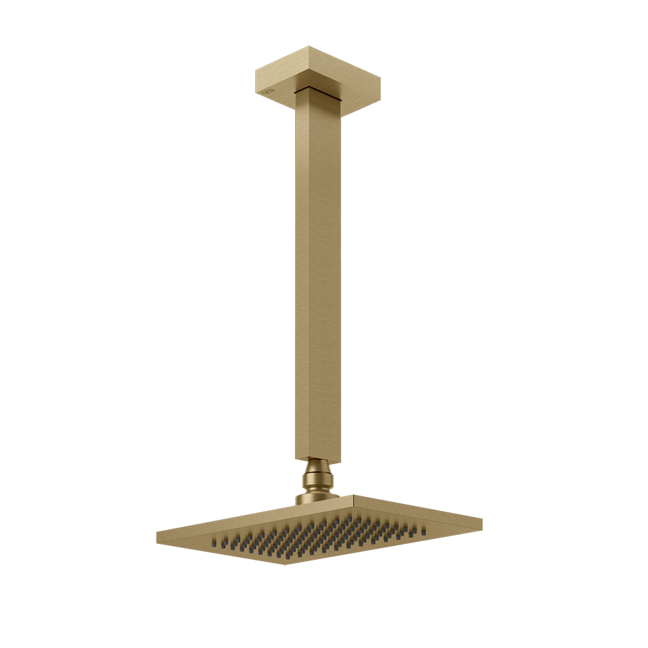 Rettangolo Showerhead - 20150 Showers GESSI Warm Bronze Brushed PVD