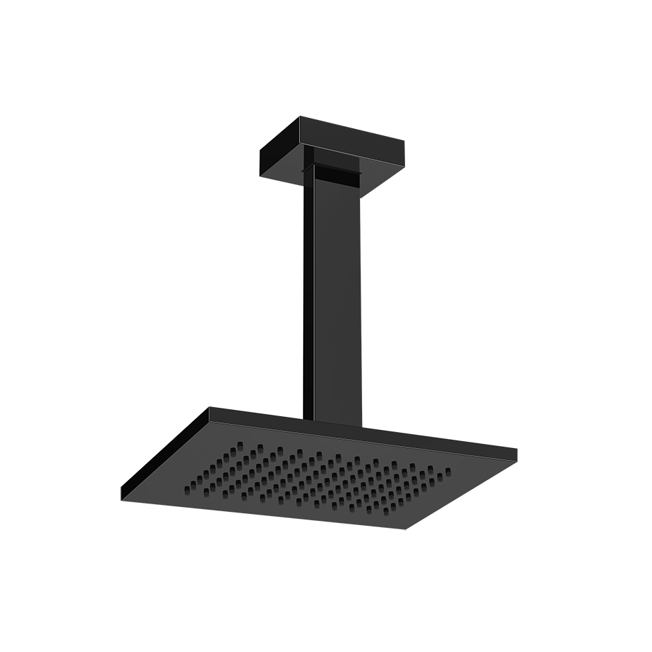 Rettangolo Showerhead - 20151 Showers GESSI Black Metal PVD