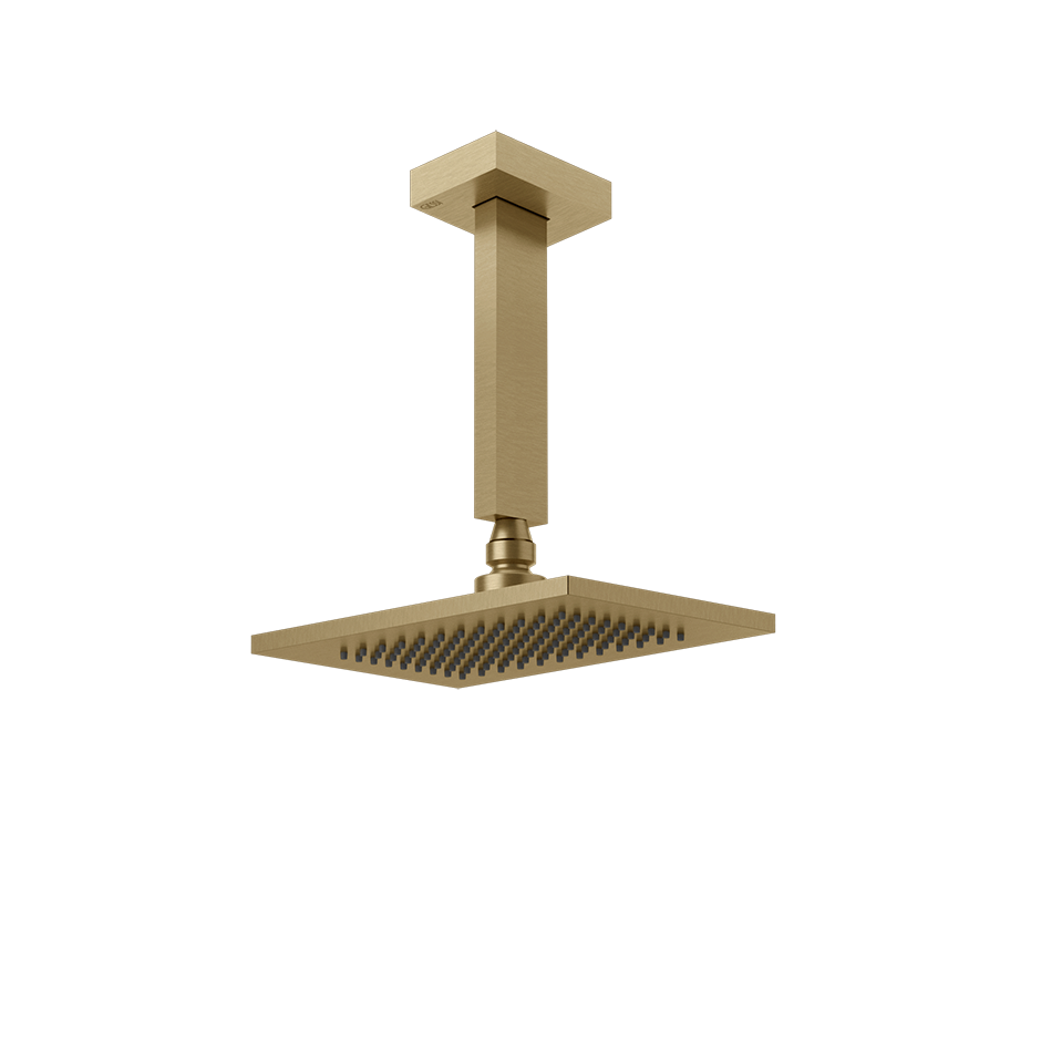 Rettangolo Showerhead - 20151 Showers GESSI Warm Bronze Brushed PVD