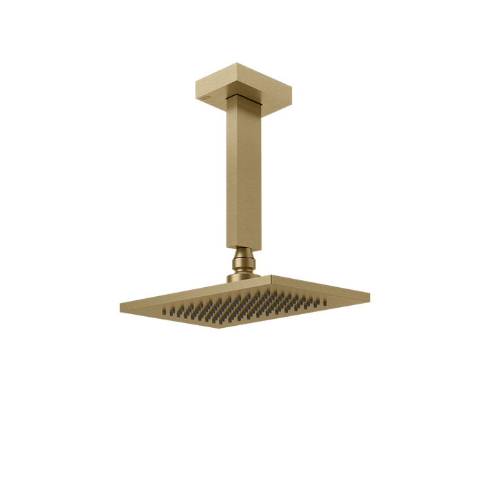 Rettangolo Showerhead - 20151 Showers GESSI Warm Bronze Brushed PVD