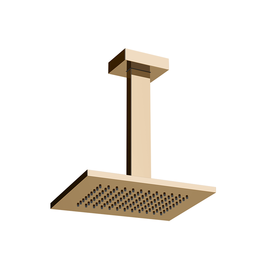 Rettangolo Showerhead - 20151 Showers GESSI Warm Bronze PVD