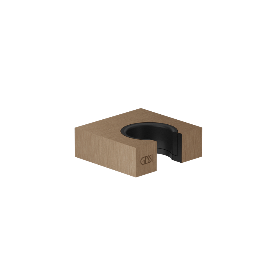 Rettangolo Handshower Hook- 20157 Bathroom Accessories GESSI Copper Brushed PVD