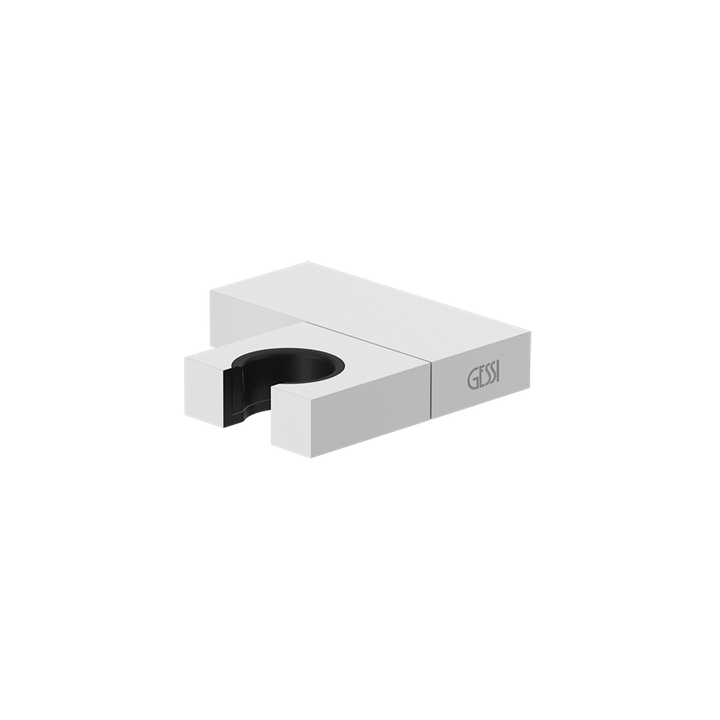 Rettangolo Handshower Hook- 20160 Bathroom Accessories GESSI Matte White