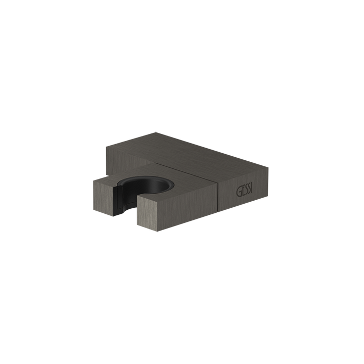 Rettangolo Handshower Hook- 20160 Bathroom Accessories GESSI Black Metal Brushed PVD