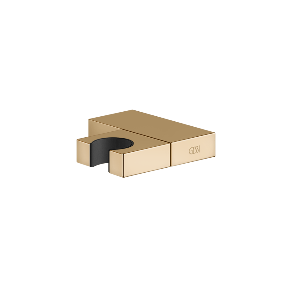 Rettangolo Handshower Hook- 20160 Bathroom Accessories GESSI Warm Bronze PVD