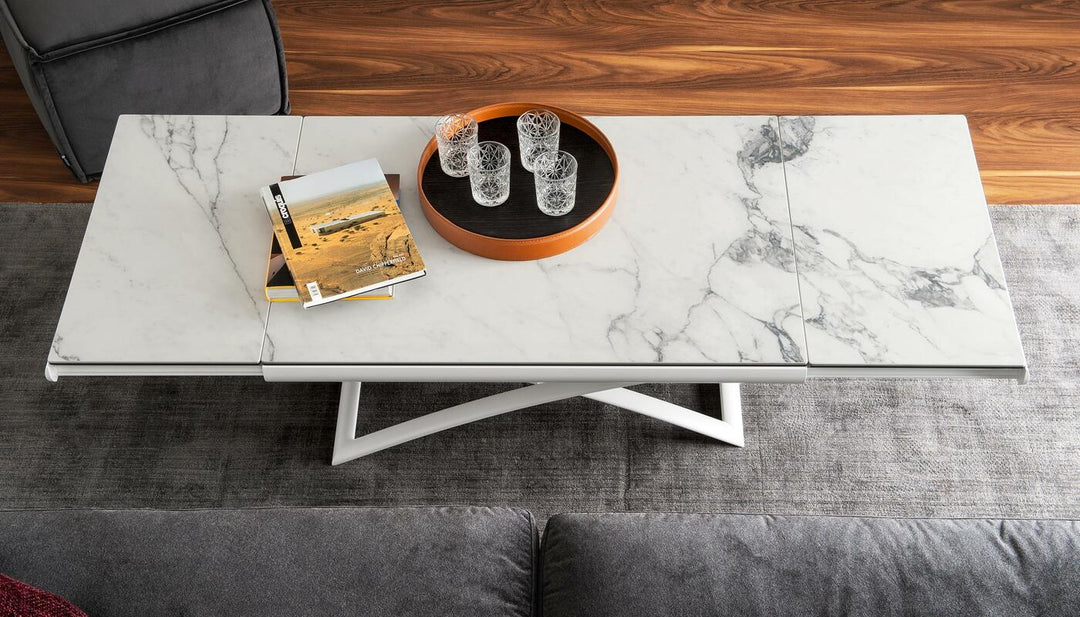 Dakota Height Adustable Coffee Table Extendable Coffee Table Calligaris