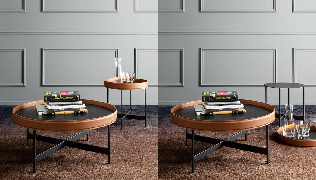 Arena Round Coffee Table Coffee Table Calligaris