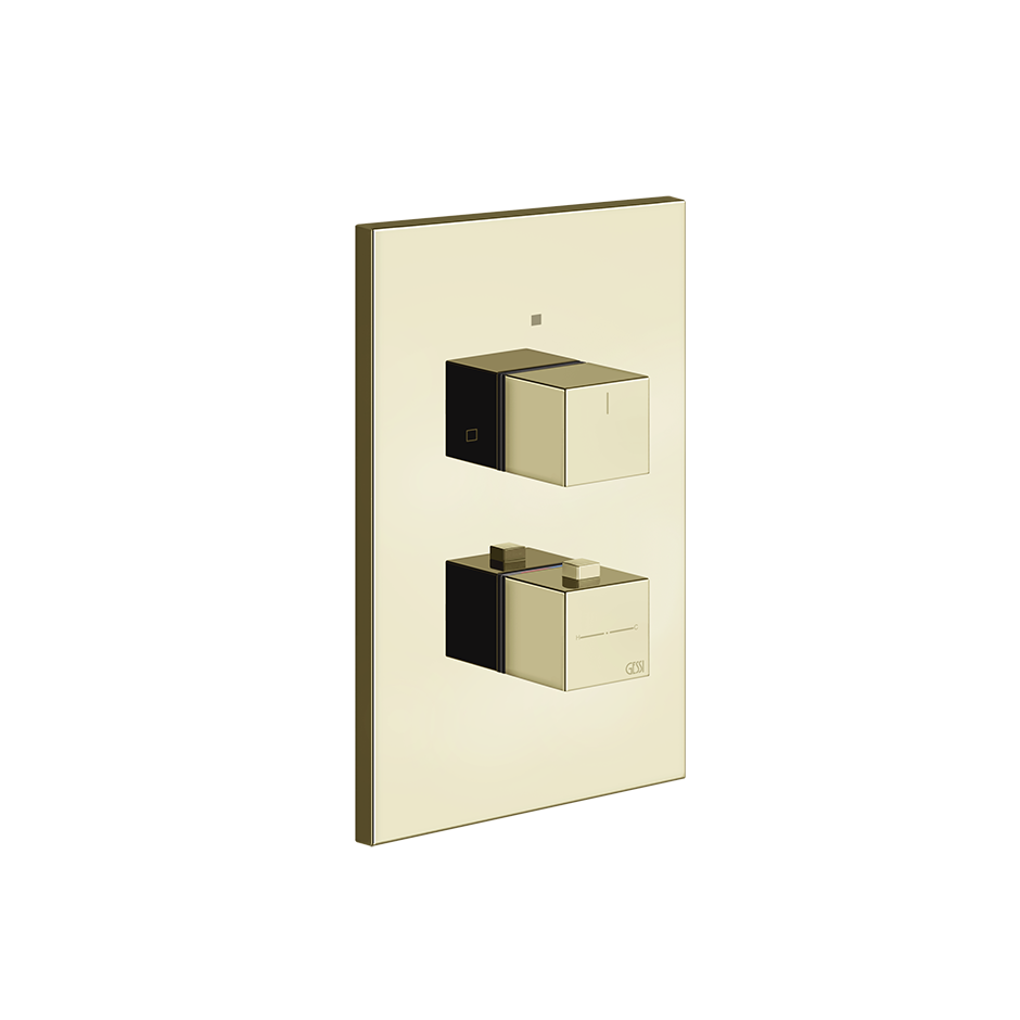 Rettangolo Shower Mixer - 20182 Bathroom Accessories GESSI Brass PVD