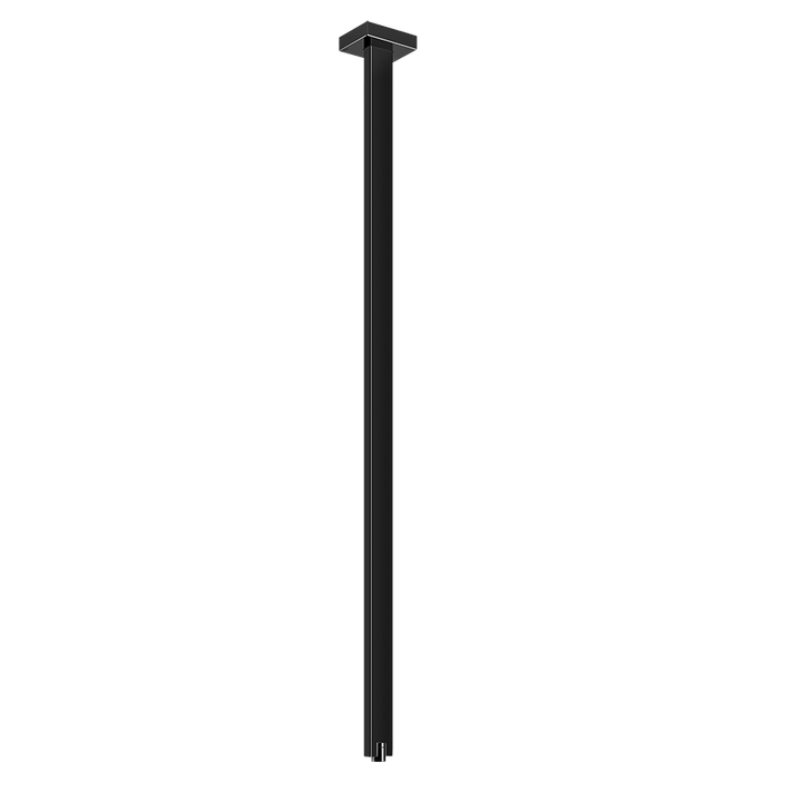 Rettangolo Ceiling Mounted Spout - 20199 Bathroom Accessories GESSI Black Metal PVD