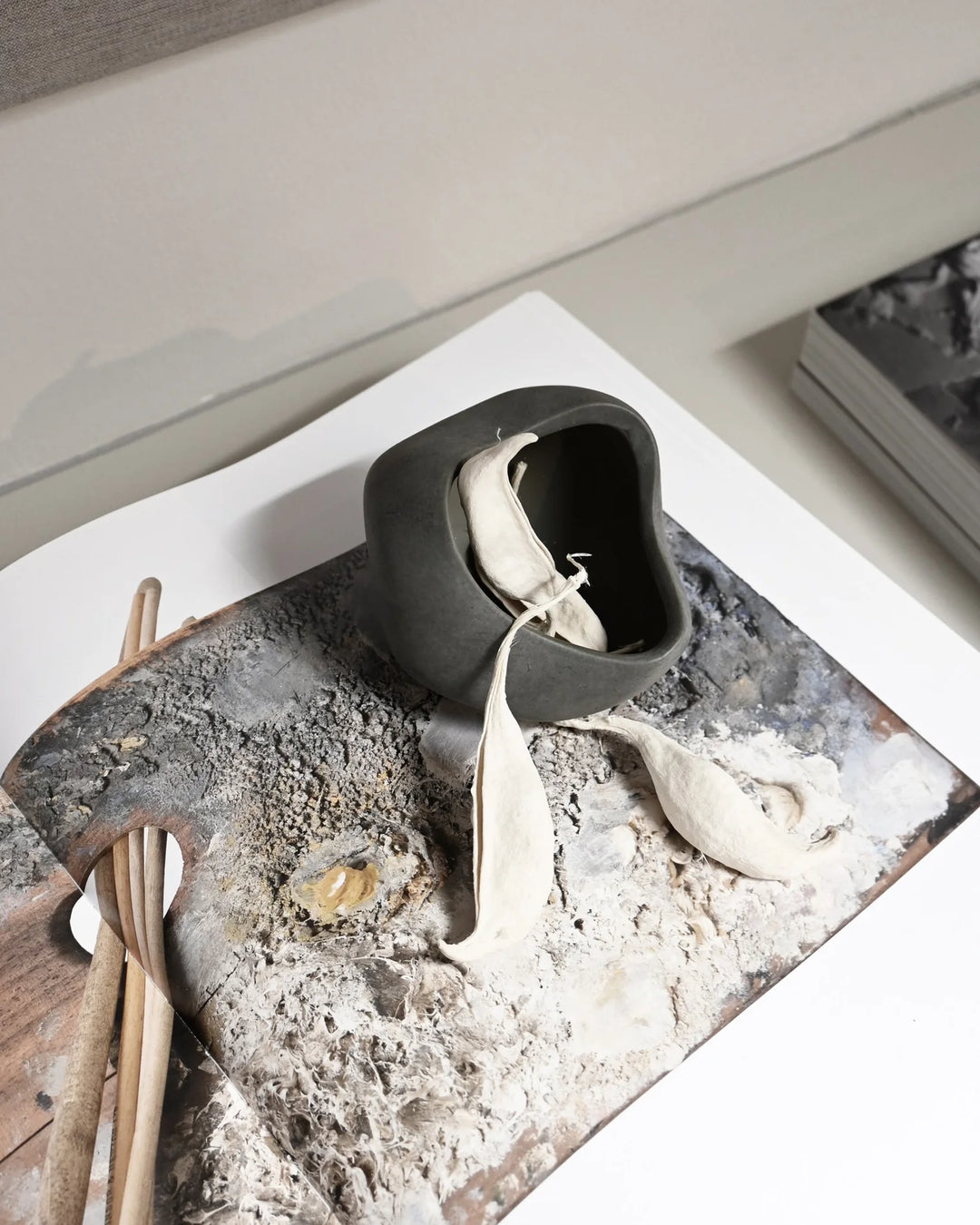Curve Bowl, Mini - Dark Grey Decorative Bowl 101 Copenhagen   