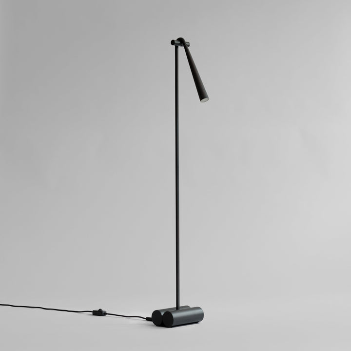 Snake Floor Lamp - Burned Black Floor Lamps 101 Copenhagen